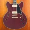 D'ANGELICO, DELUXE DC, SATIN TRANS WINE, P90S