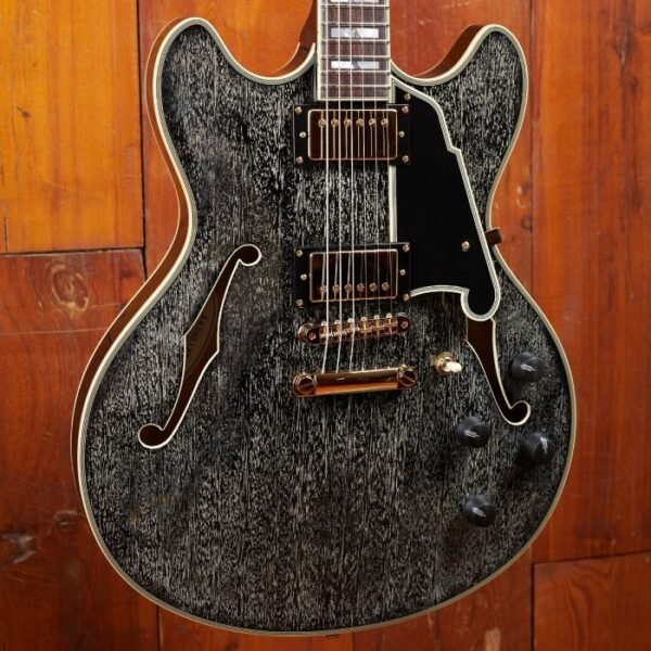 D'ANGELICO EXCEL DC BLACK DOG