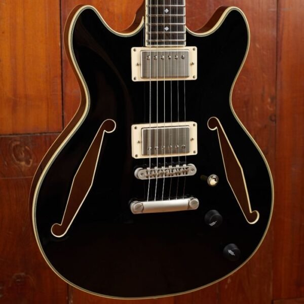 D'ANGELICO EXCEL MINI DC TOUR SOLID BLACK