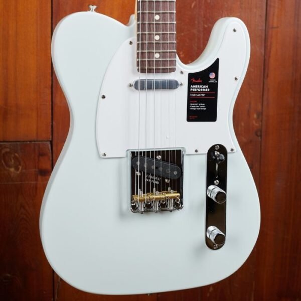 FENDER AMERICAN PERFORMER TELECASTER RW SATIN SONIC BLUE