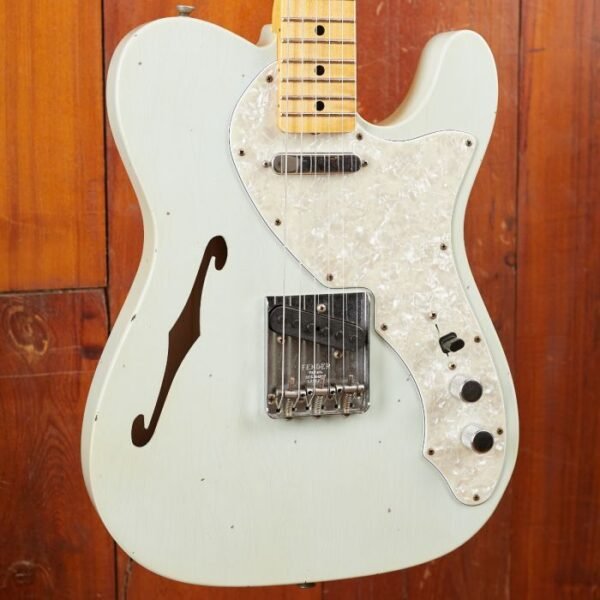 FENDER CS 1969 THINLINE TELECASTER JOURNEYMAN RELIC AGED SONIC BLUE