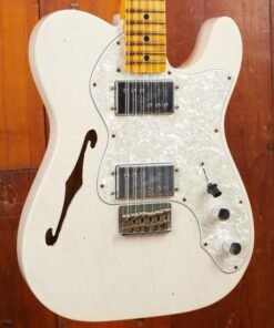 FENDER CS LTD 70S TELE THINLINE JOURNEYMAN RELIC AGED WHITE BLONDE