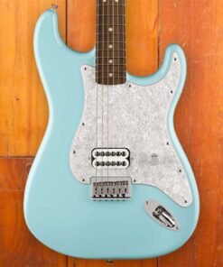 FENDER LIMITED EDITION TOM DELONGE STRATOCASTER, DAPHNE BLUE