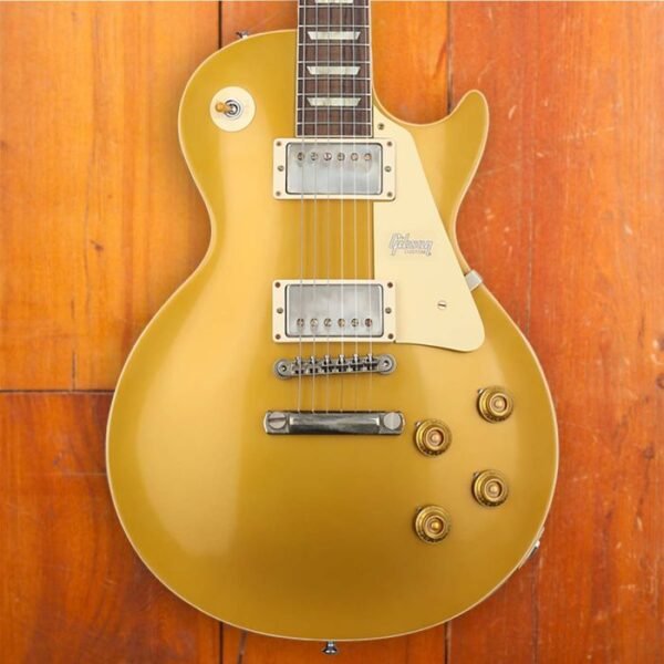 GIBSON CS 1957 LES PAUL GOLD TOP VOS DOUBLE GOLD