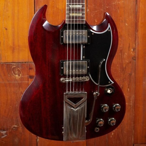 GIBSON CS 60TH ANNIVERSARY 1961 LES PAUL SG, CHERRY RED