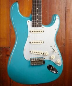 FENDER CS 1959 STRATOCASTER, AGED TAOS TURQUOISE, MASTERBUILT JASON SMITH, JOURNEYMAN RELIC